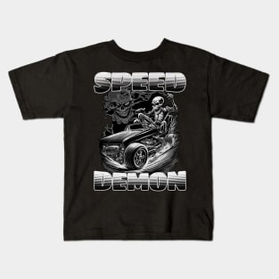 Speed Demon #2 Kids T-Shirt